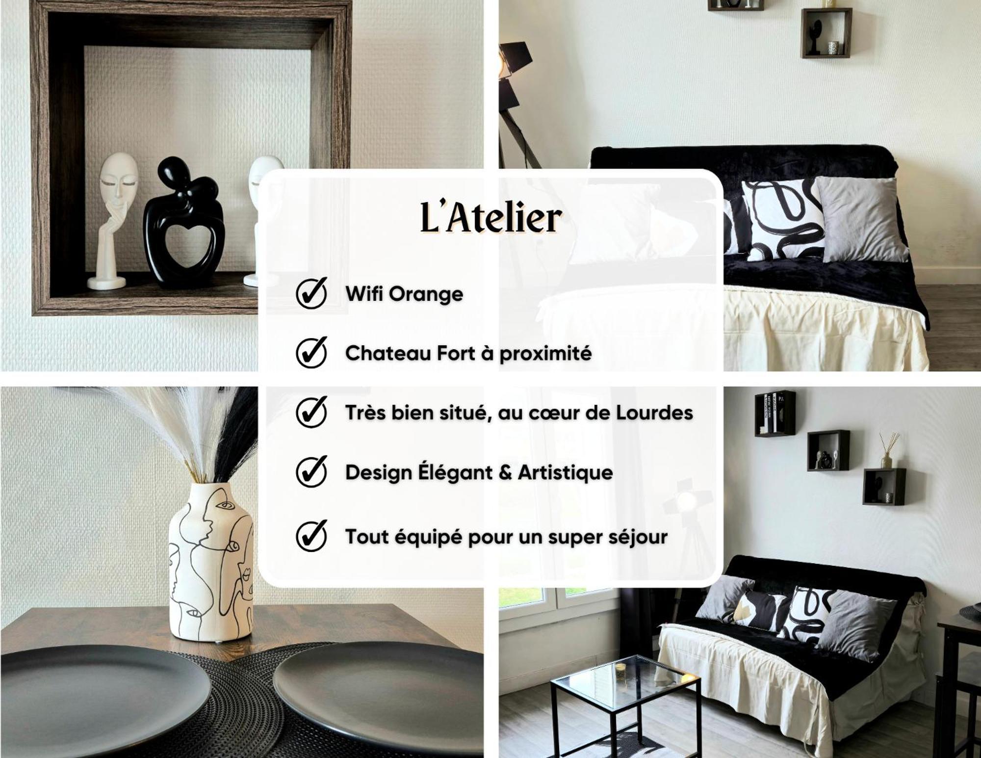 卢德L'Atelier-T2 Proche Du Centre-Wifi-Parking公寓 外观 照片
