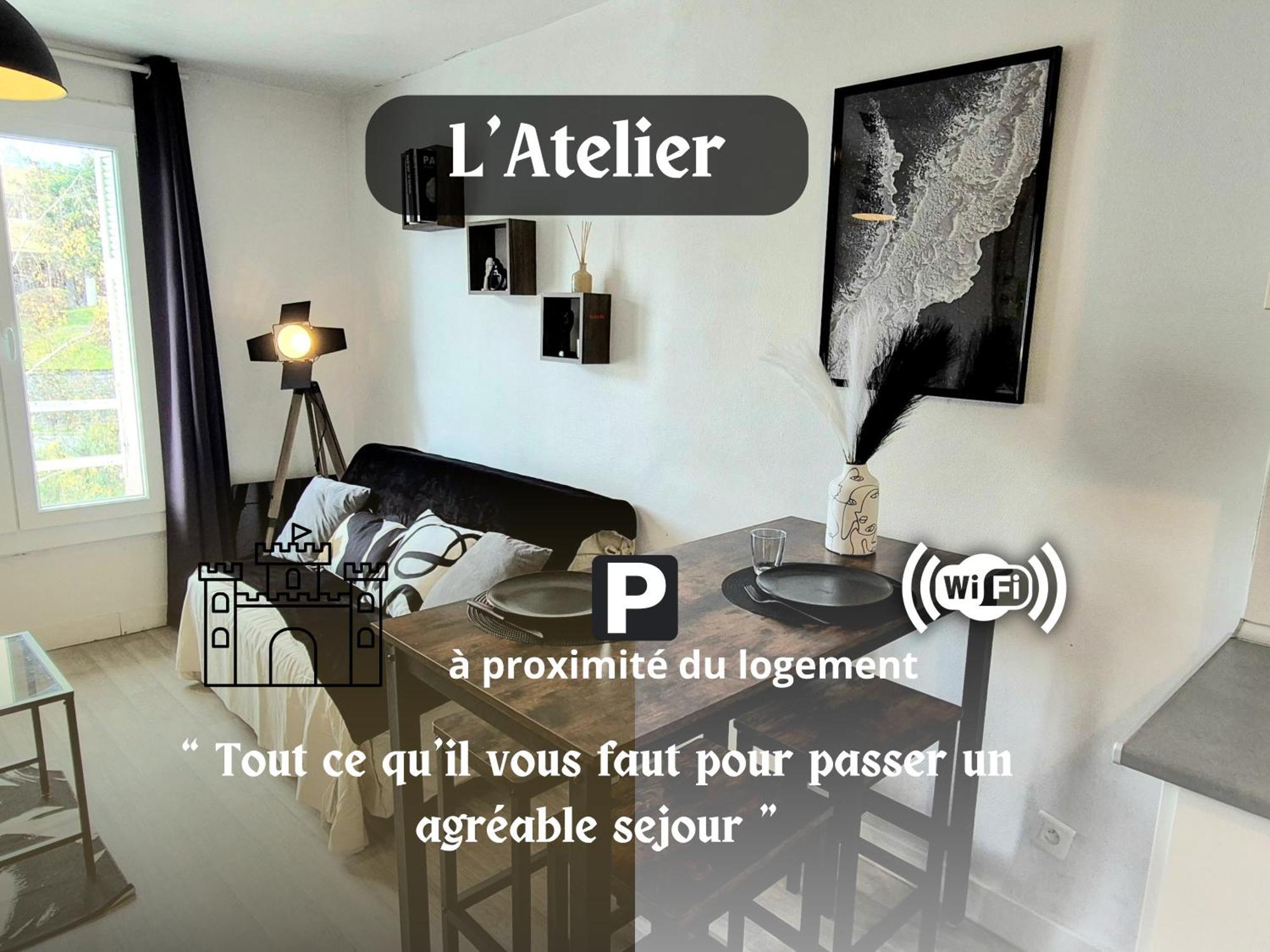 卢德L'Atelier-T2 Proche Du Centre-Wifi-Parking公寓 外观 照片